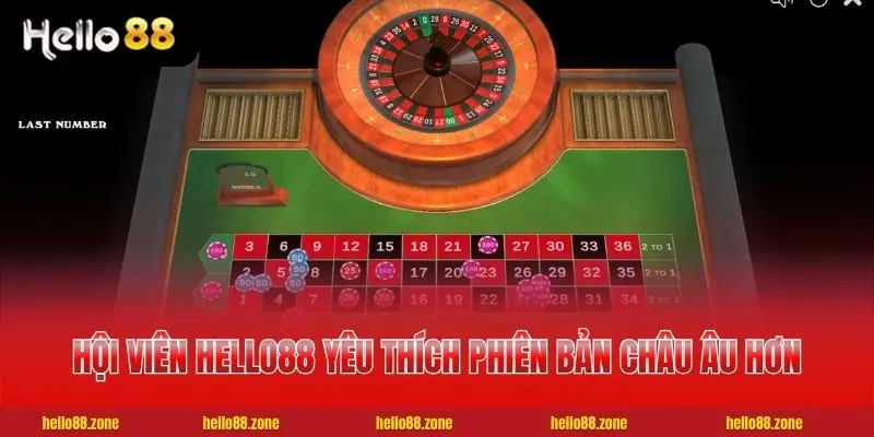 Hội viên HELLO88 yêu thích phiên bản Châu Âu hơn
